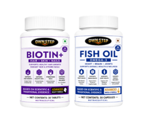 Biotin + Omega-3 Fish Oil